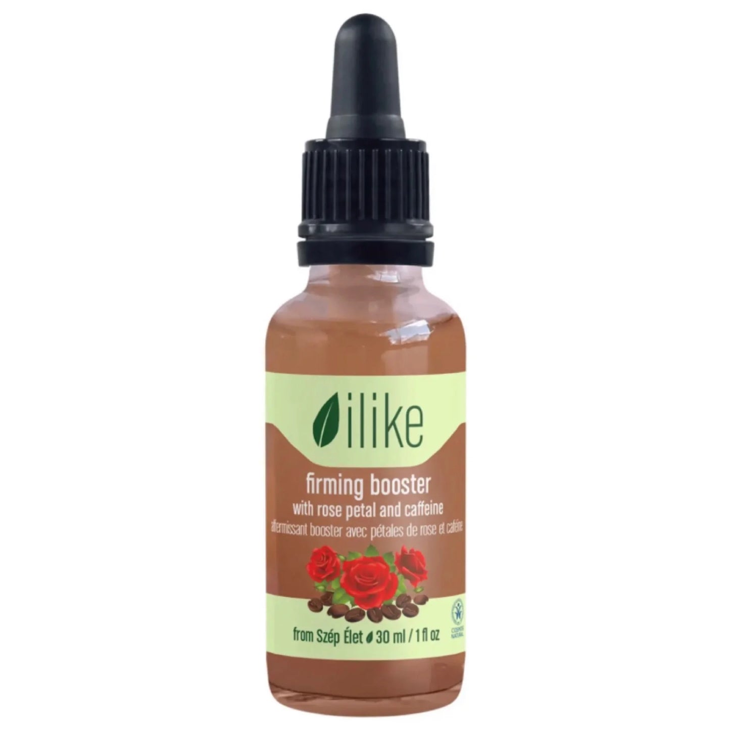 ilike firming booster with rose petal and caffeine