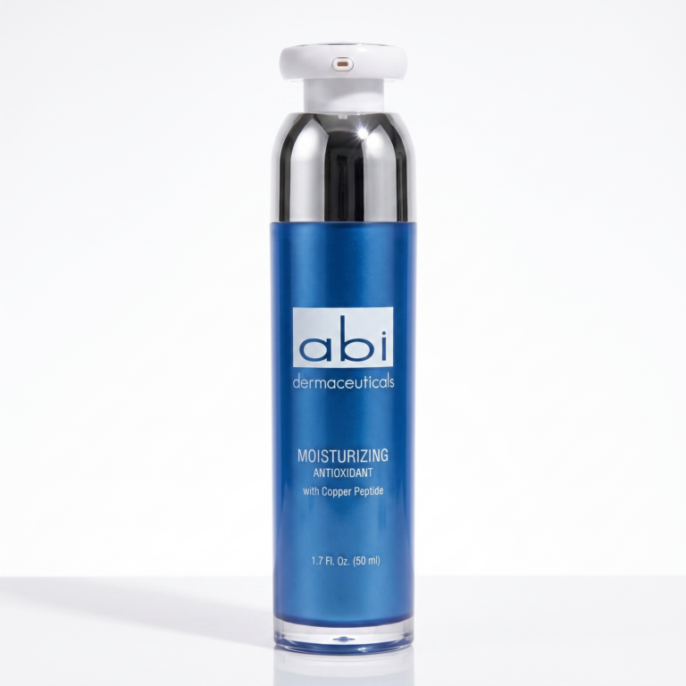 abi dermaceuticals moisturizing antioxident with copper peptides 1.7 fl oz bottle