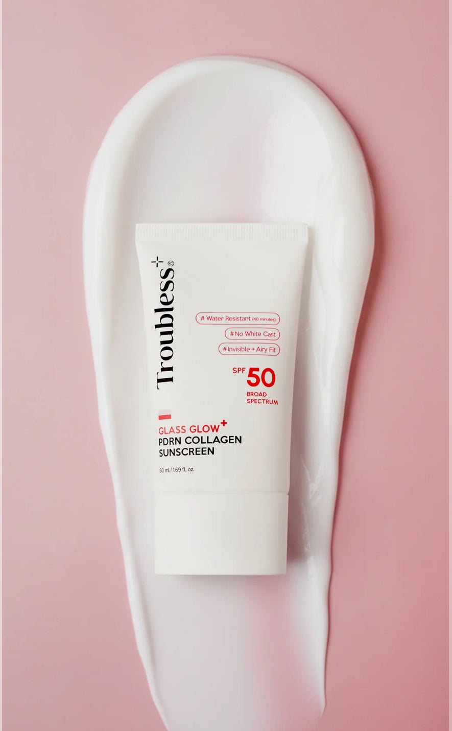 Troubless GLASS GLOW+ PDRN sunscreen