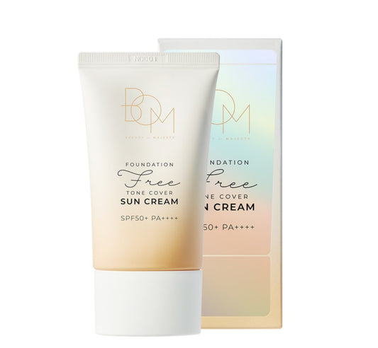 Foundation Free Tone Cover Sun Cream SPF50+ PA++++