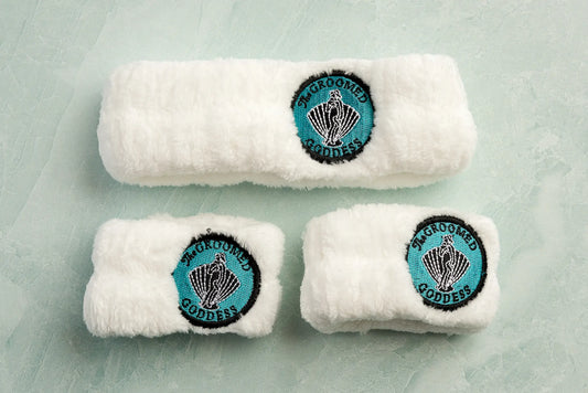 Scrunchie Cuffs & Headband Set