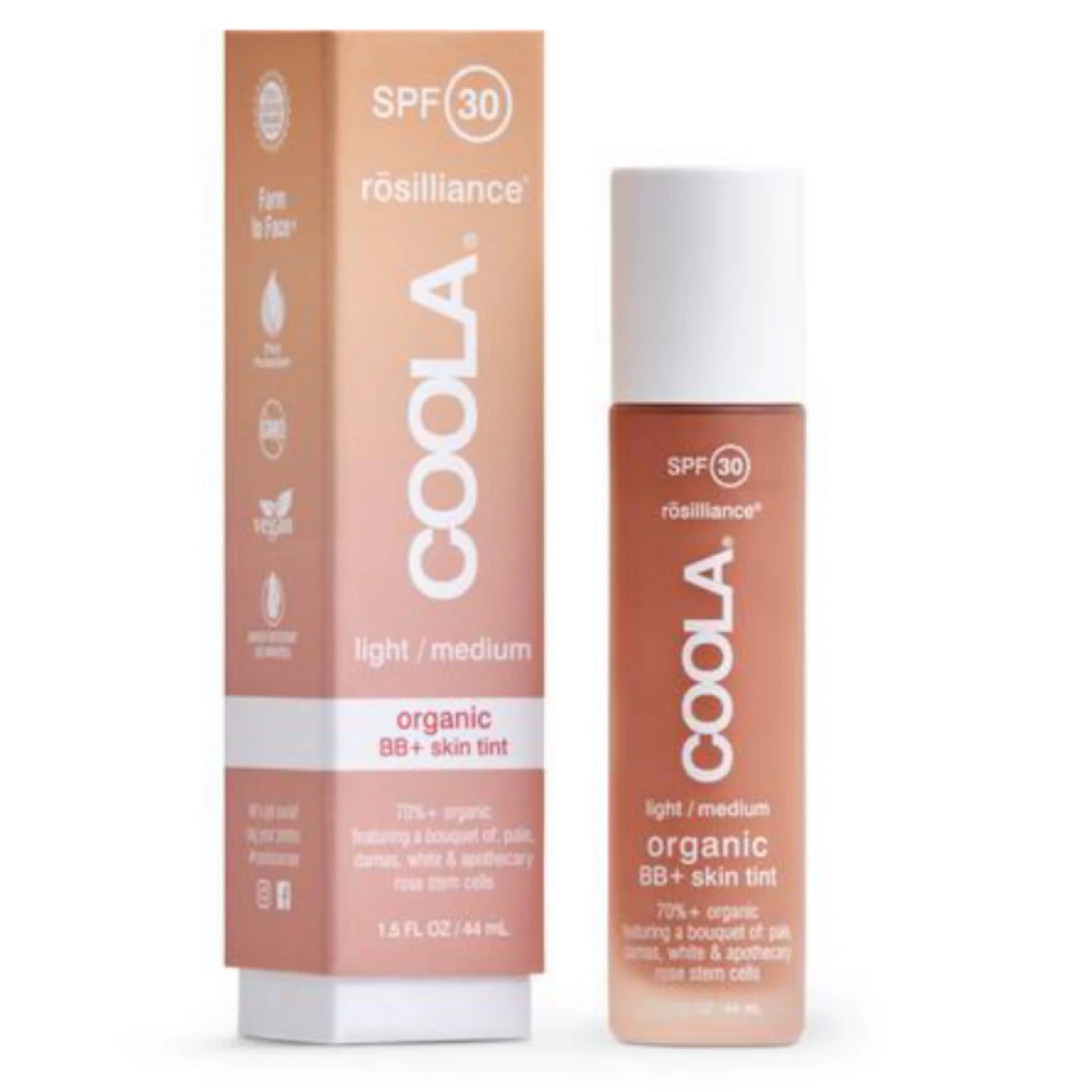 COOLA Rōsilliance® Tinted Moisturizer Organic Sunscreen SPF 30 *FreshRose