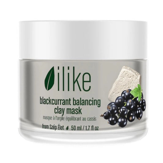 ilike blackcurrant balancing clay mask