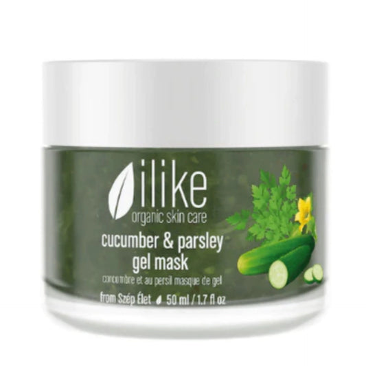 cucumber and parsley gel mask