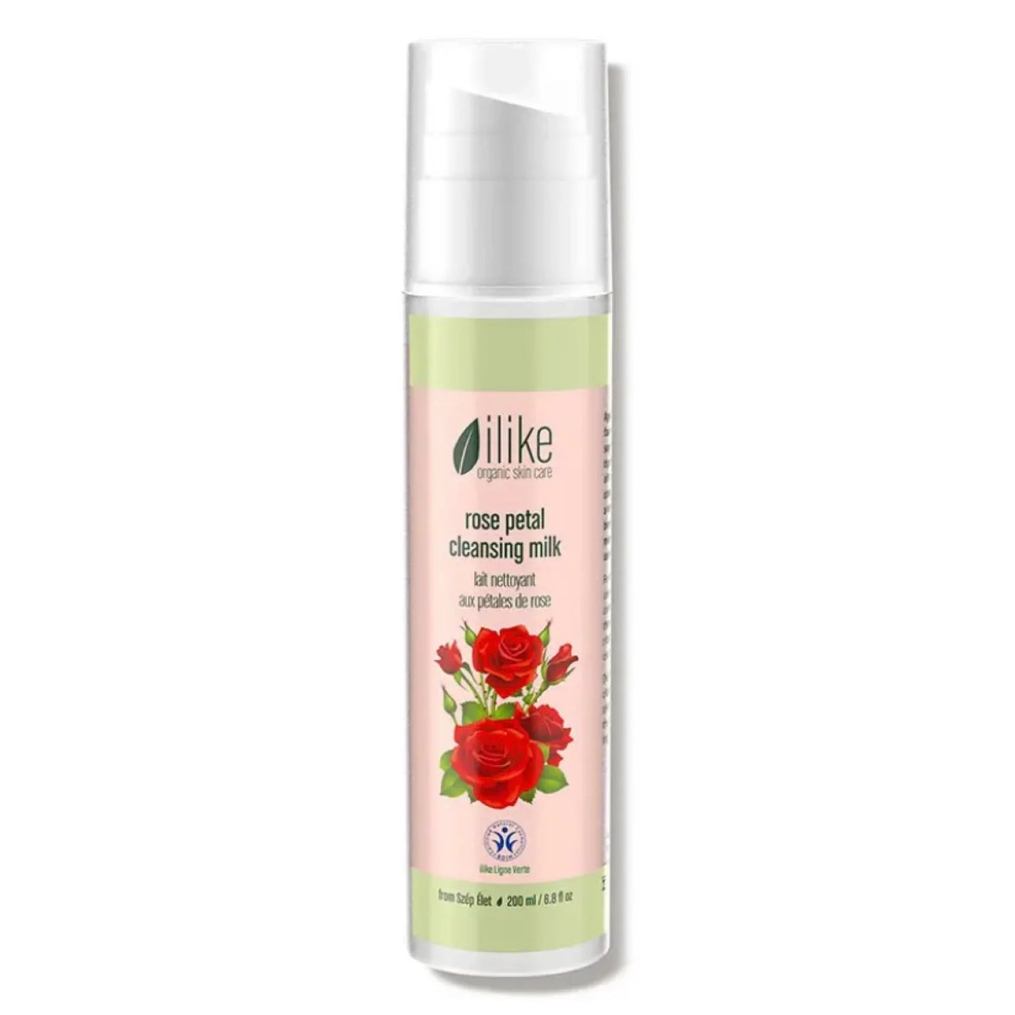 ilike rose petal cleansing milk