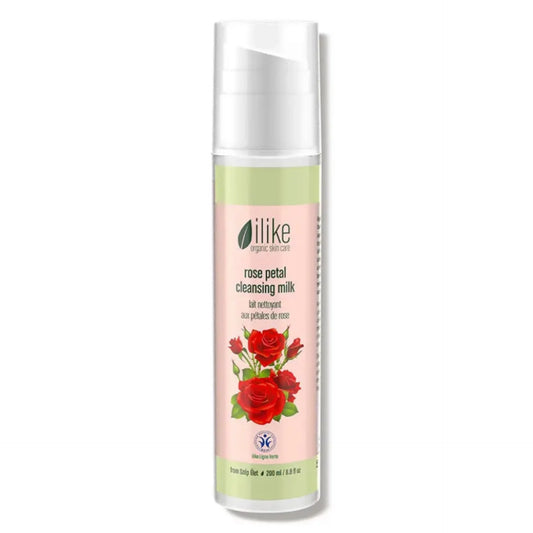 ilike rose petal cleansing milk